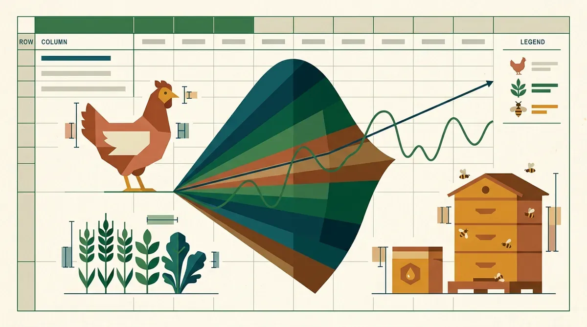 "Biologically Honest" Financial Model for Rural Farms