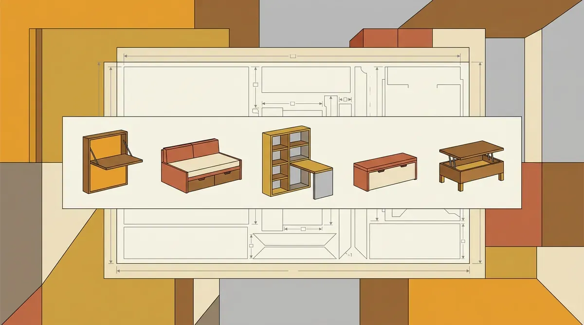 Pack of Plans & Parts Breakdown for Multifunctional Airbnb Furniture